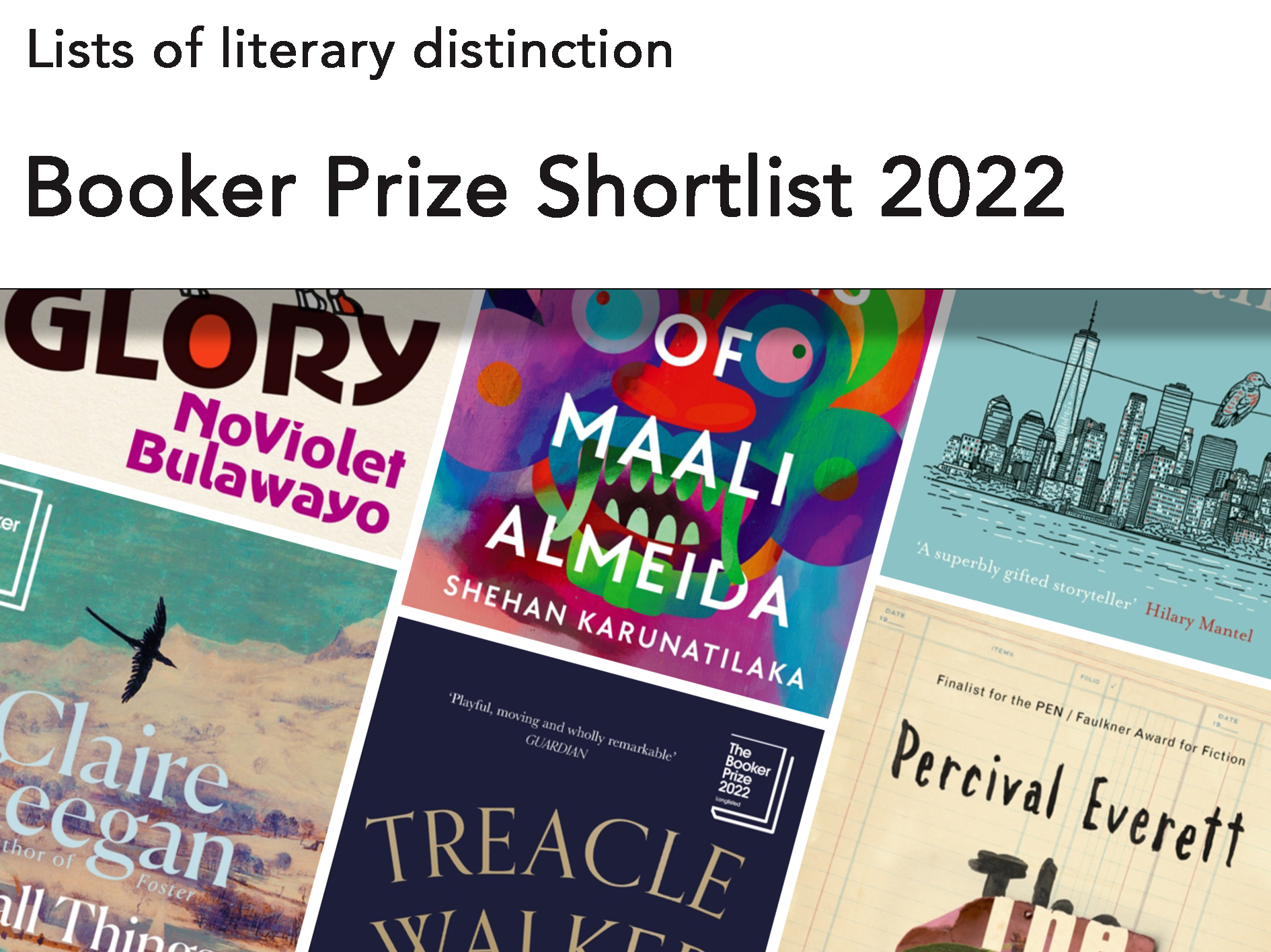 🔴 Paul Murray, Chetna Maroo, And More Make Booker Prize Shortlist
