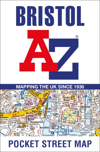 Bristol a-Z Pocket Street Map