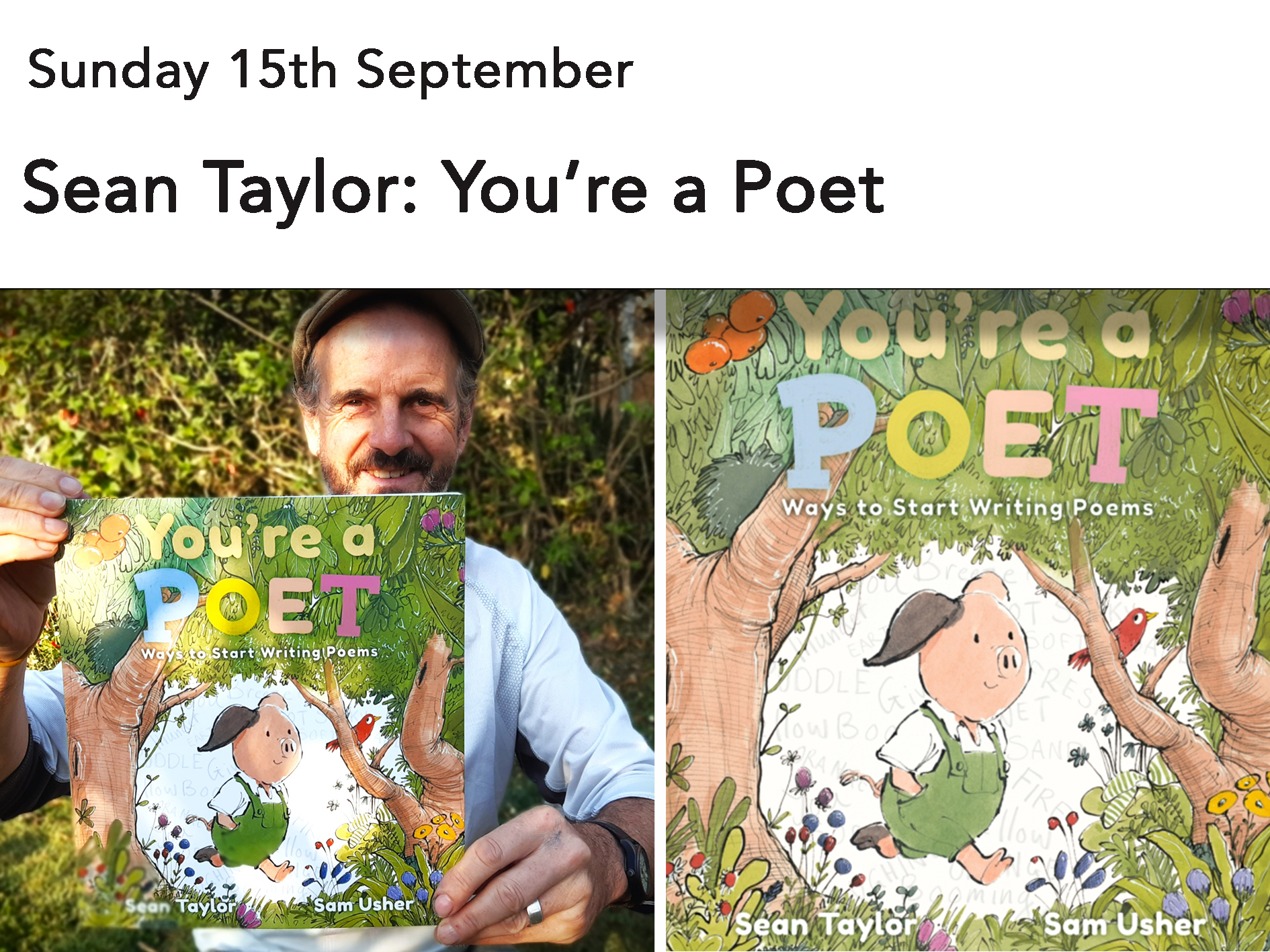 Sean Taylor: You’re a Poet (free event)