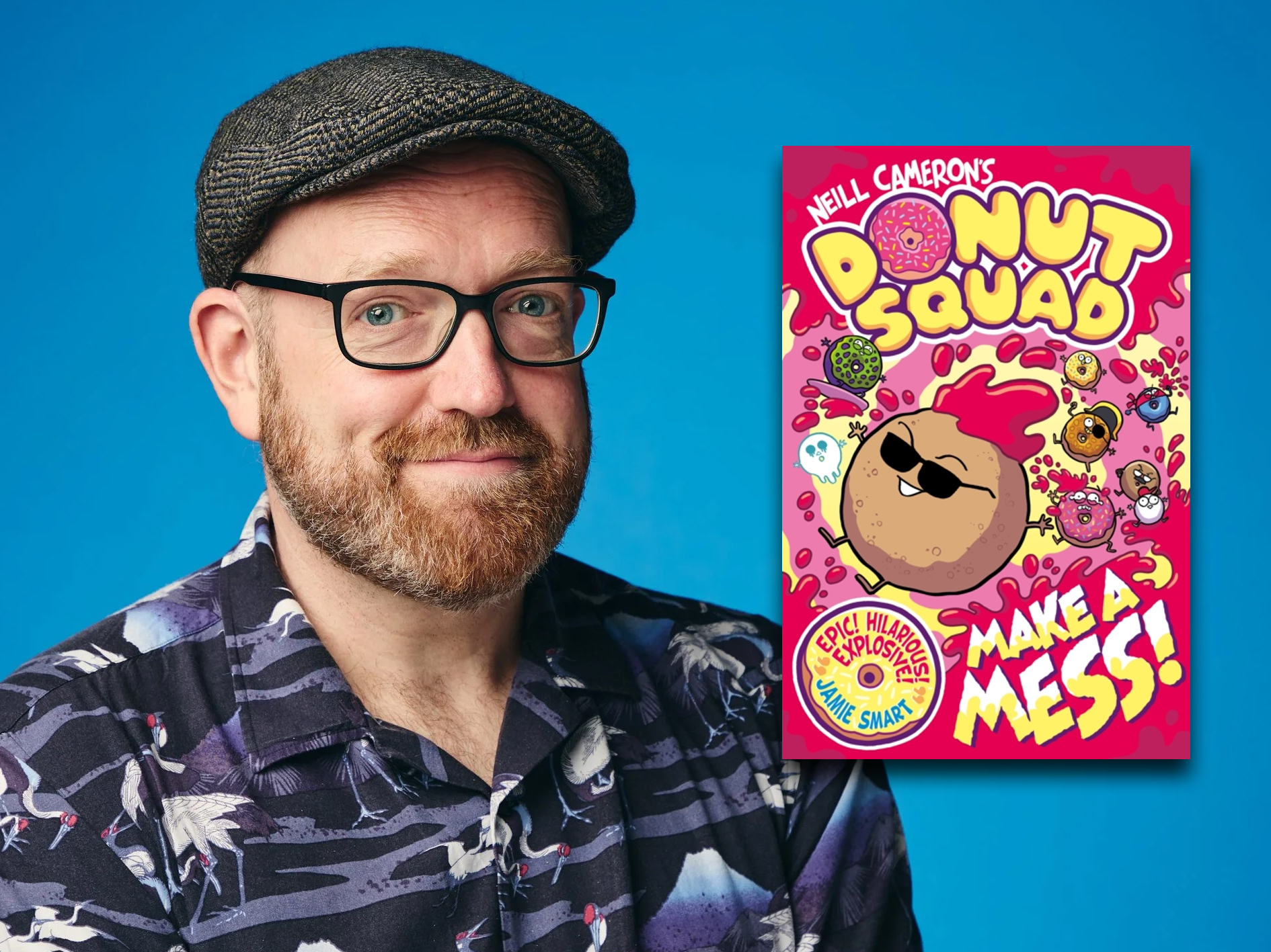 Donut Squad signing with Neill Cameron